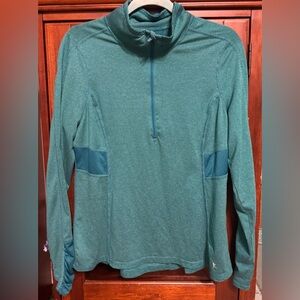 Women's Teal Long Sleeve Top